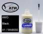 Preview: AMG, Black, 41 / WA8555: 20ml Lackstift, von ATW Autoteile West.